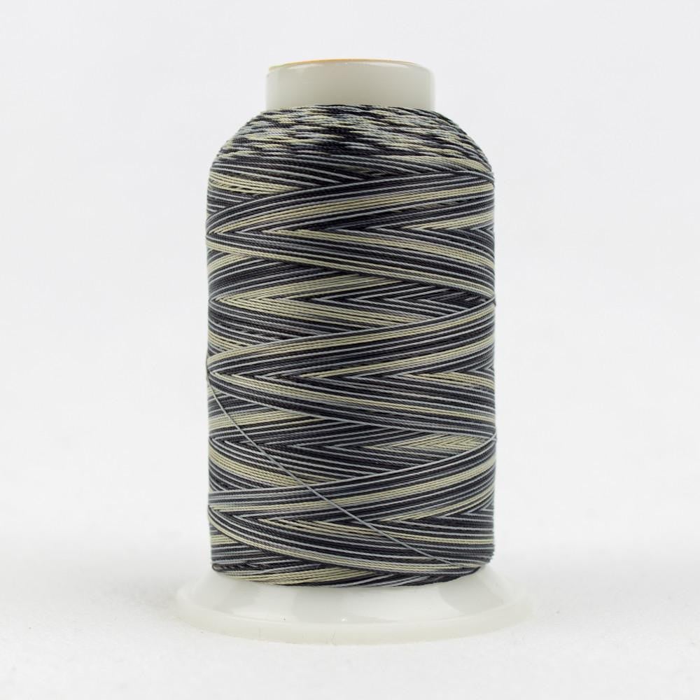 SCM01 - Silco™ 35wt Cotton Beige Grey Soft Black Thread WonderFil