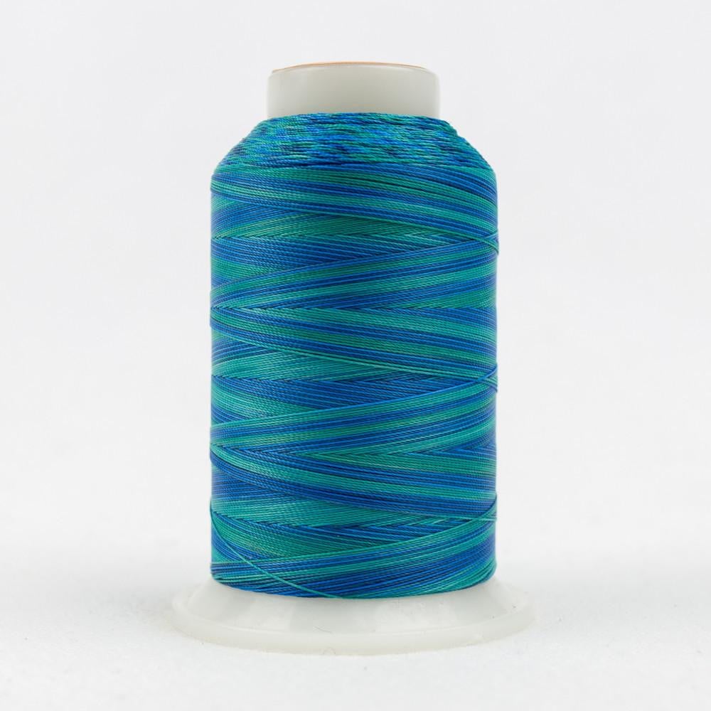 SCM16 - Silco™ 35wt Cotton Blues Greens Thread WonderFil