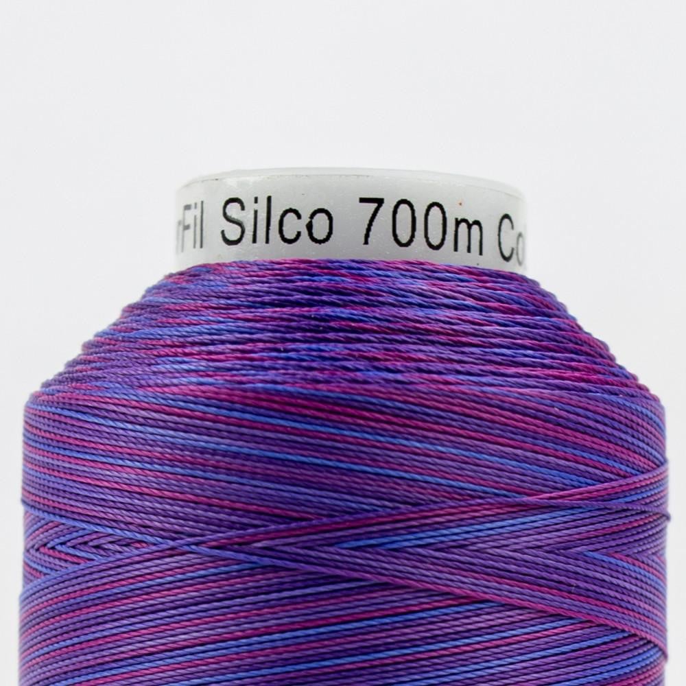 SCM19 - Silco™ 35wt Cotton Purple Blue Red Thread WonderFil