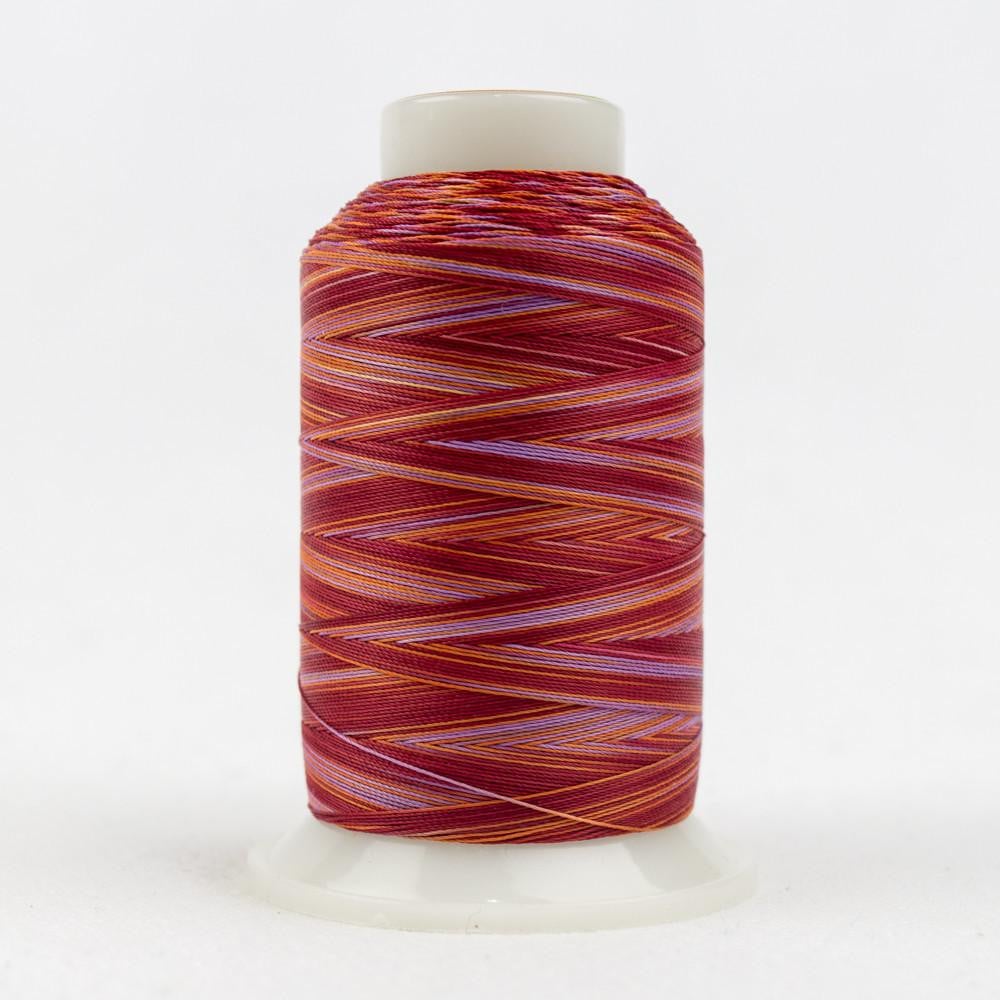 SCM30 - Cotton Purple Orange Red Thread 35wt - WonderFil