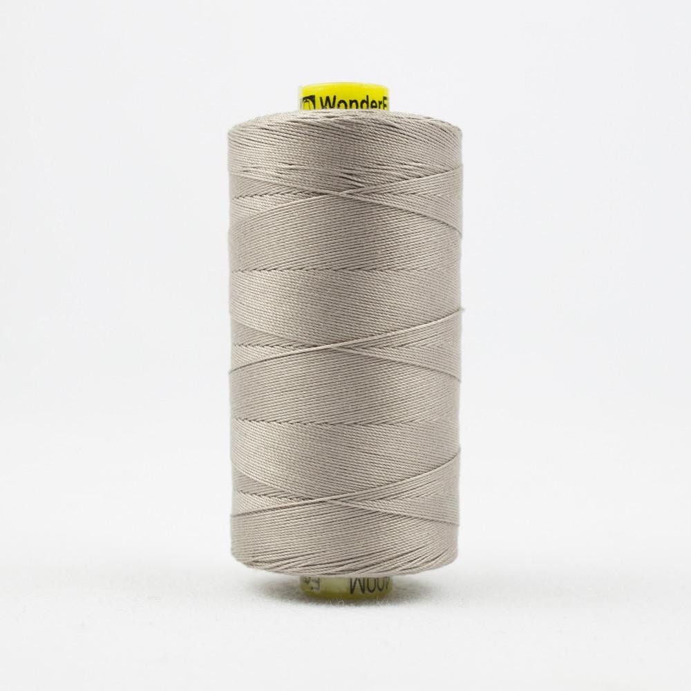 SP18 - Spagetti™ 12wt Egyptian Cotton Light Taupe Grey Thread WonderFil