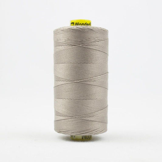 SP18 - Spagetti™ 12wt Egyptian Cotton Light Taupe Grey Thread WonderFil