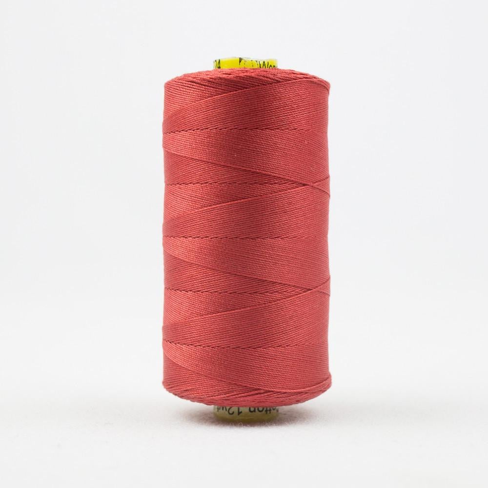 SP24 - Spagetti™ 12wt Egyptian Cotton Soft Red Thread WonderFil