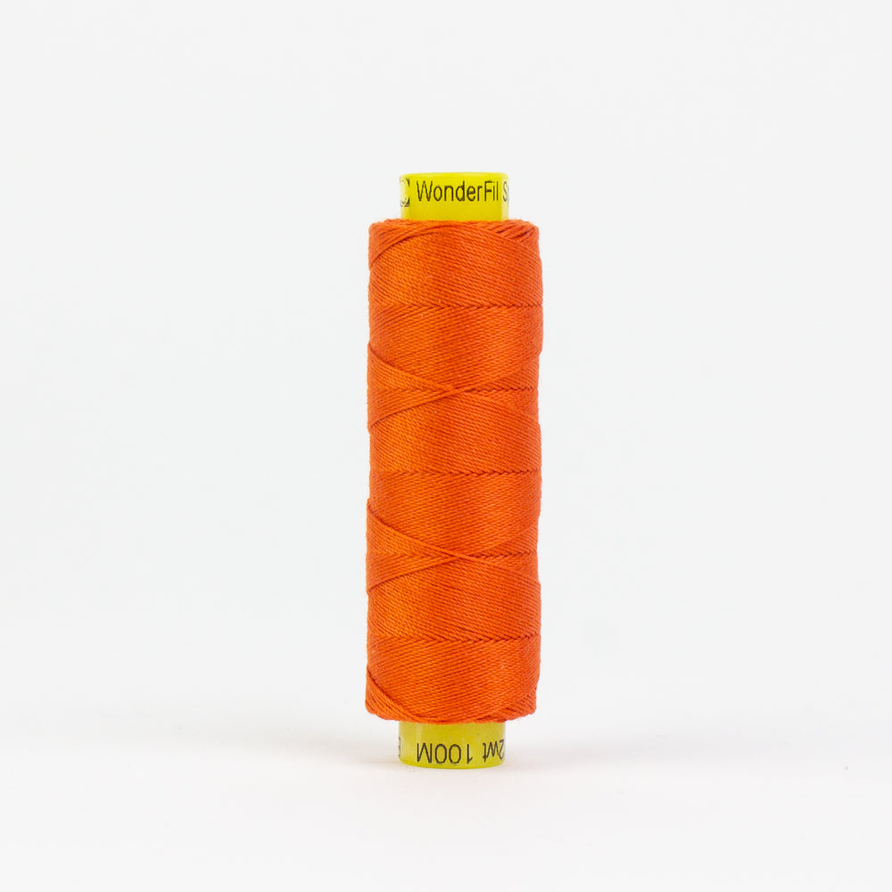 SP02 - Spagetti™ 12wt Egyptian Cotton Fun Orange Thread WonderFil