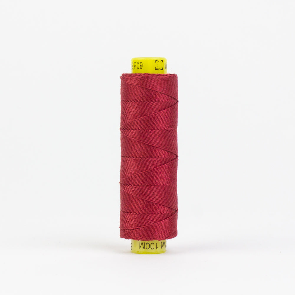 SP09 - Spagetti™ 12wt Egyptian Cotton Deep Rich Tomato Red Thread WonderFil