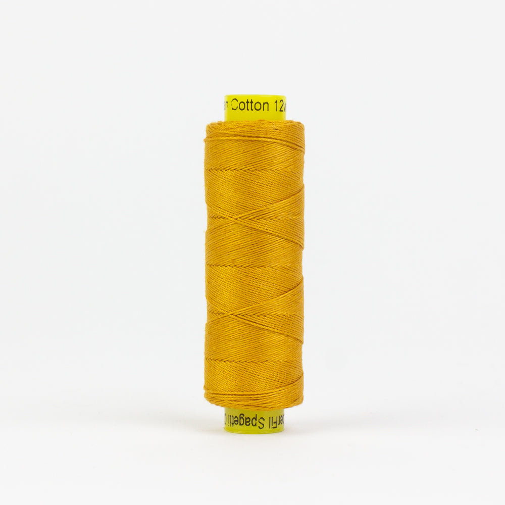 SP11- Spagetti™ 12wt Egyptian Cotton Rich Gold Thread WonderFil