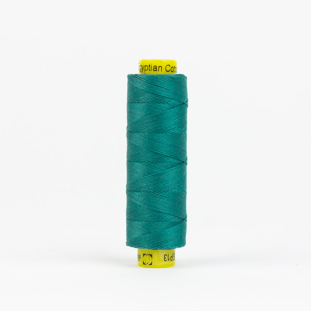 SP13 - Spagetti™ 12wt Egyptian Cotton Deep Ocean Green Blue Thread WonderFil