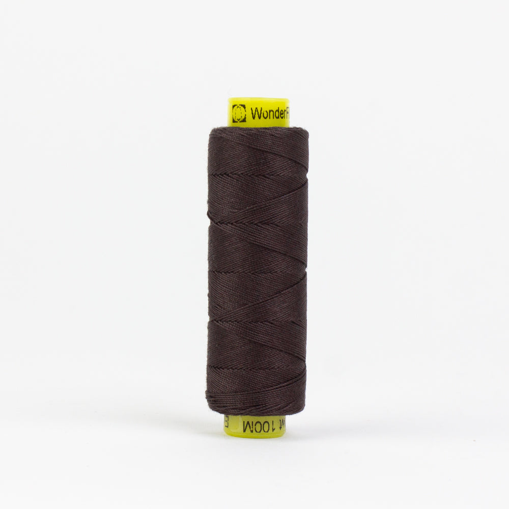 SP17 - Spagetti™ 12wt Egyptian Cotton Dark Chocolate Thread WonderFil