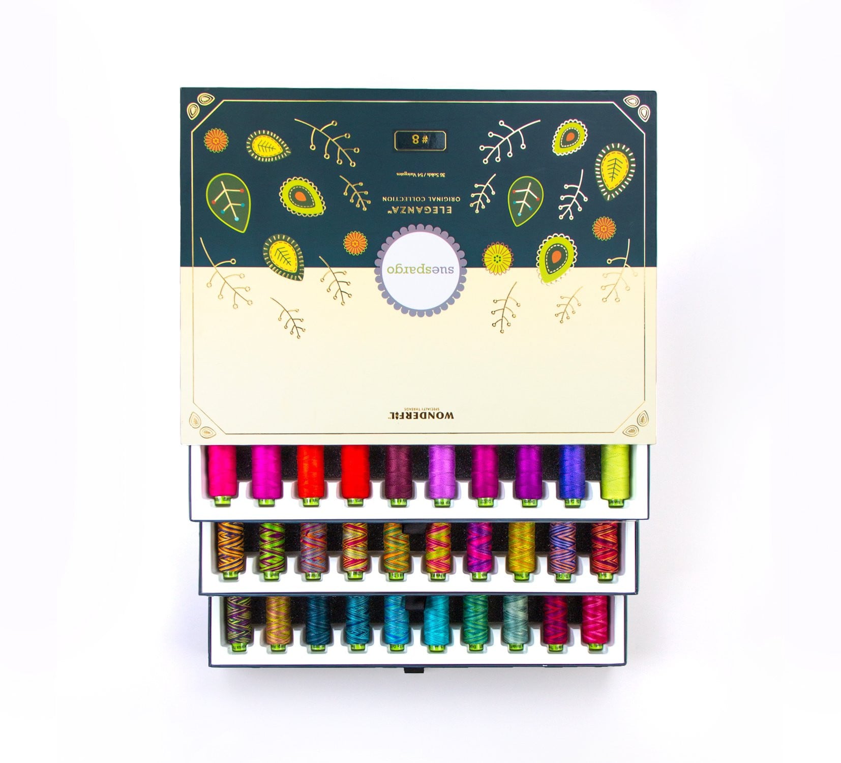 Sue Spargo Eleganza™ Egyptian Cotton Thread - Original Collection WonderFil Online EU