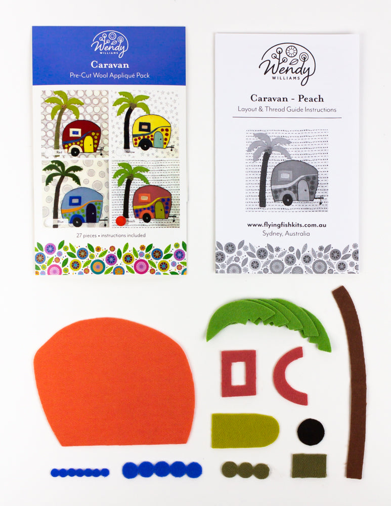 Pre-cut wool kits by Wendy Williams WonderFil