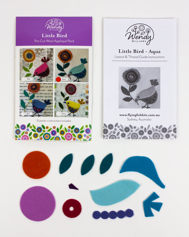 Pre-cut wool kits by Wendy Williams WonderFil