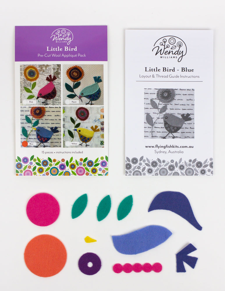 Pre-cut wool kits by Wendy Williams WonderFil
