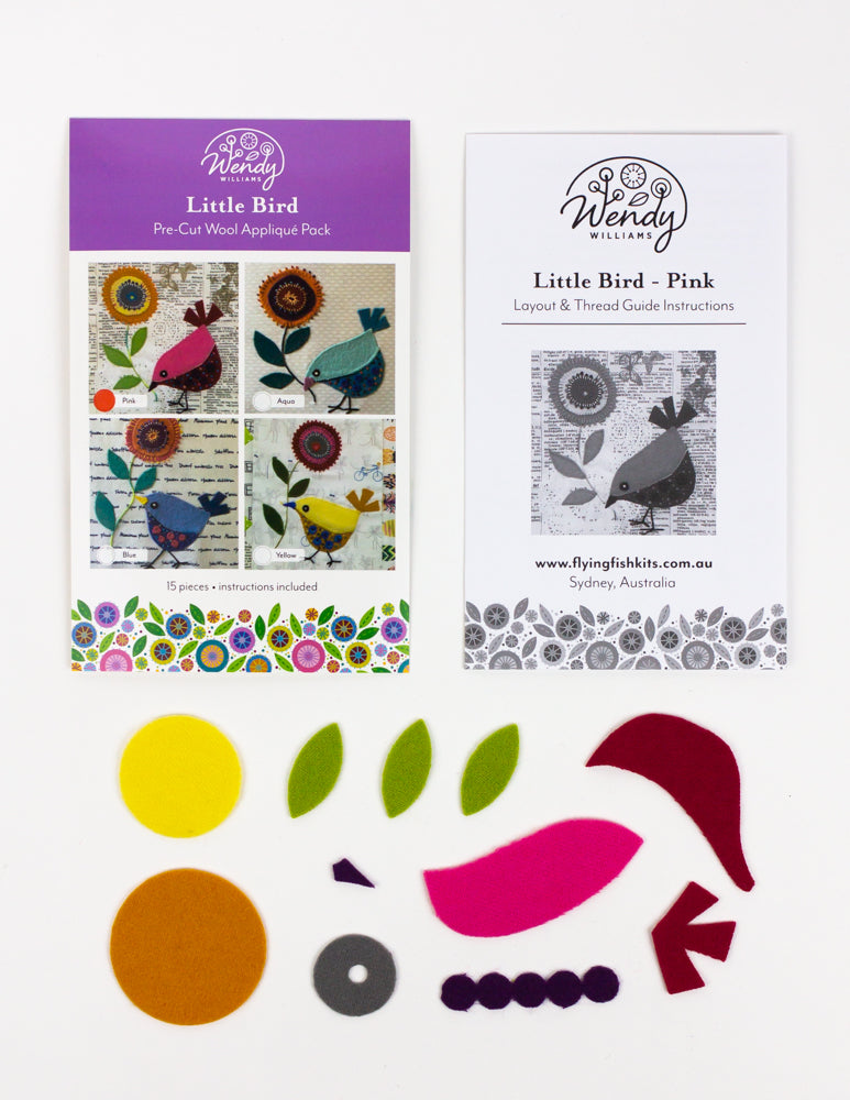 Pre-cut wool kits by Wendy Williams WonderFil