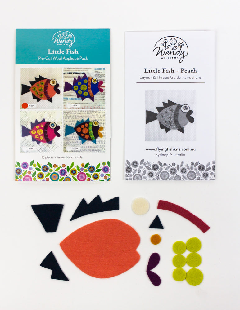 Pre-cut wool kits by Wendy Williams WonderFil