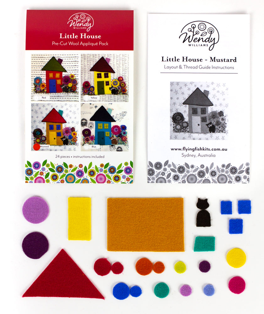 Pre-cut wool kits by Wendy Williams WonderFil