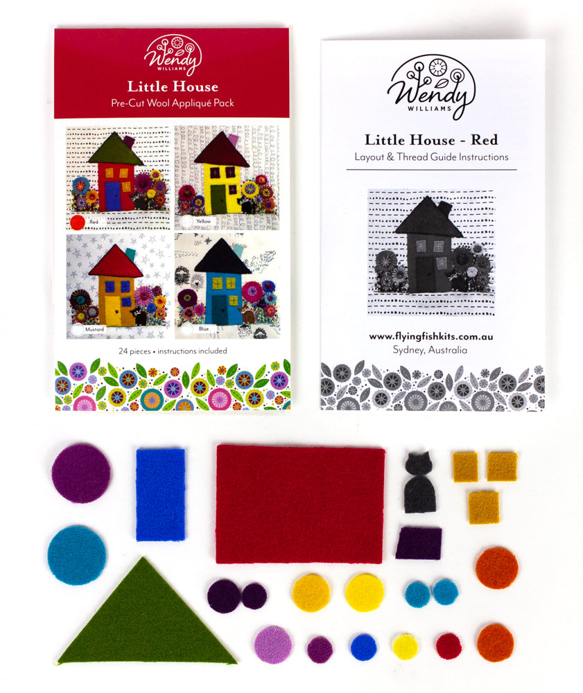 Pre-cut wool kits by Wendy Williams WonderFil