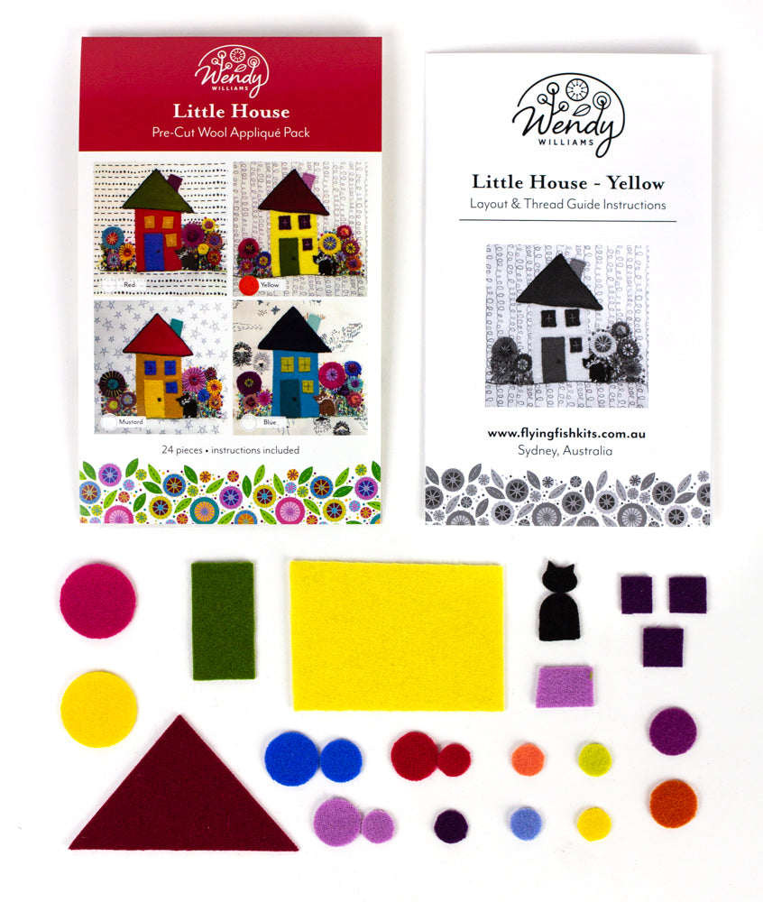 Pre-cut wool kits by Wendy Williams WonderFil