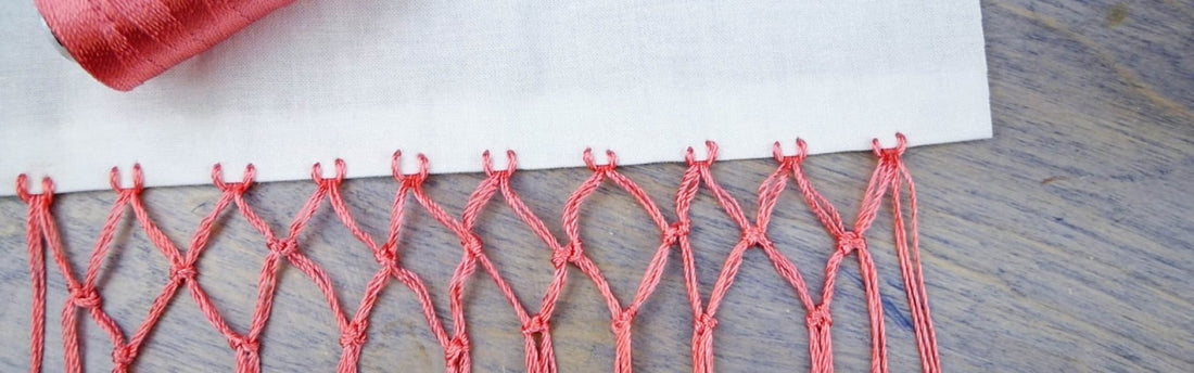 How to Add a Knotted Fringe to any project