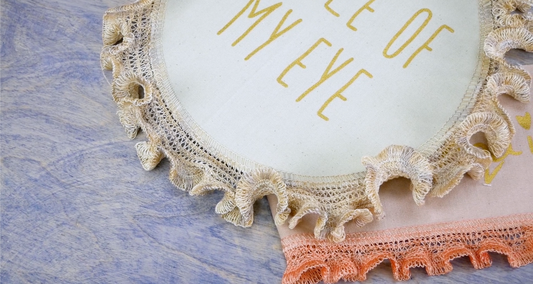 Making Simple Thread Lace With a Serger