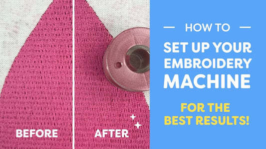 How to Set up Your Embroidery Machine for the Best Results