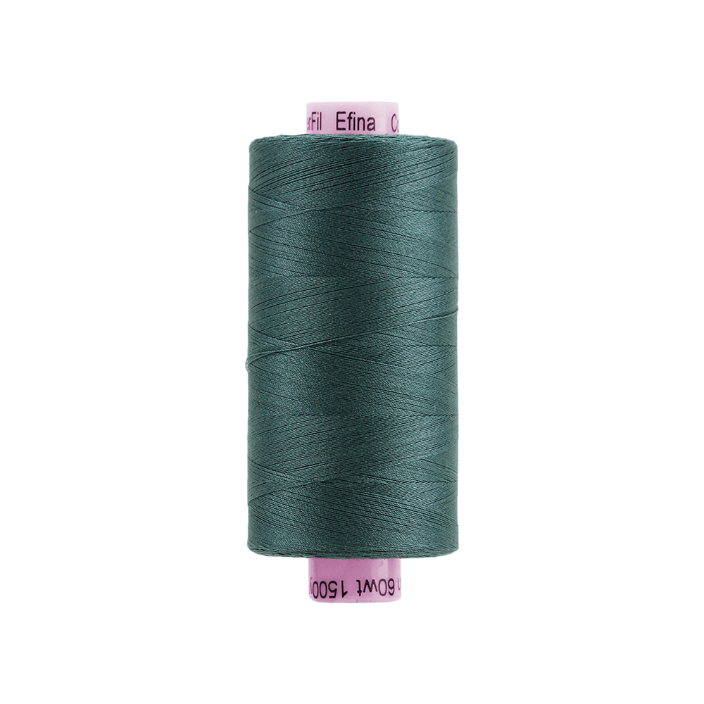 EFS17 - Efina™ 60wt Egyptian Cotton Blue Sprule Thread WonderFil