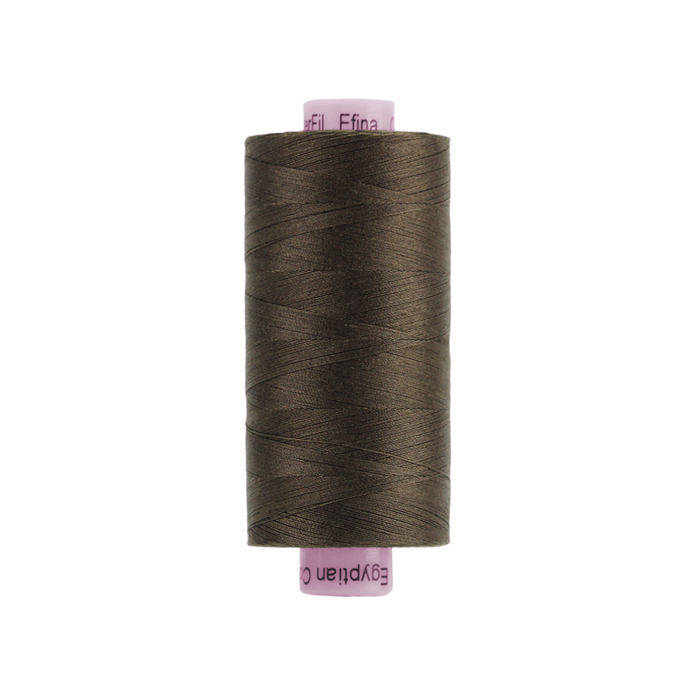 EFS52 - Efina 60wt Egyptian Cotton Dark Chocolate Thread WonderFil