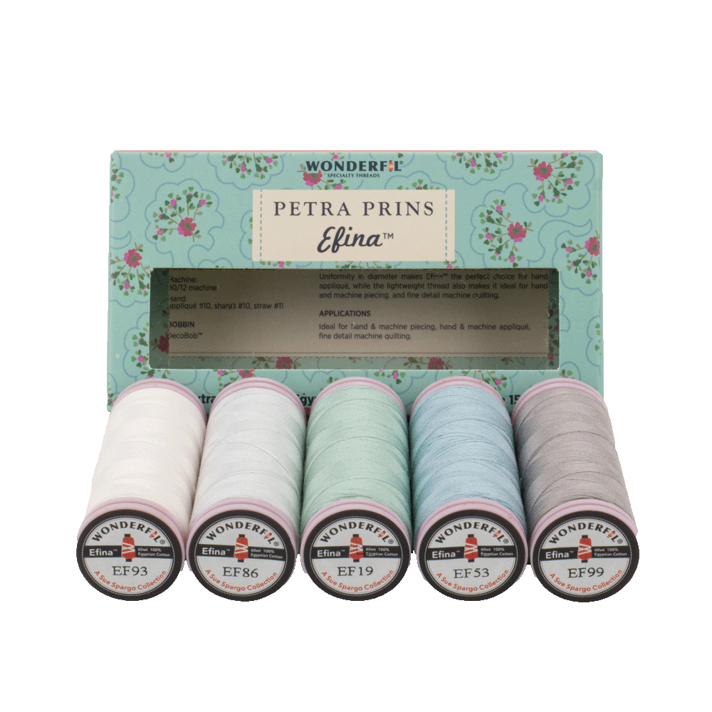 Petra Prins Efina Packs - Egyptian Cotton Threads WonderFil Online EU