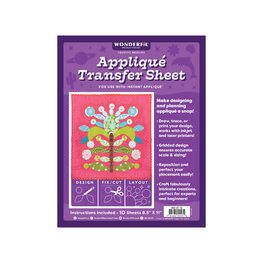 Appliqué Transfer Sheet™ WonderFil Europe