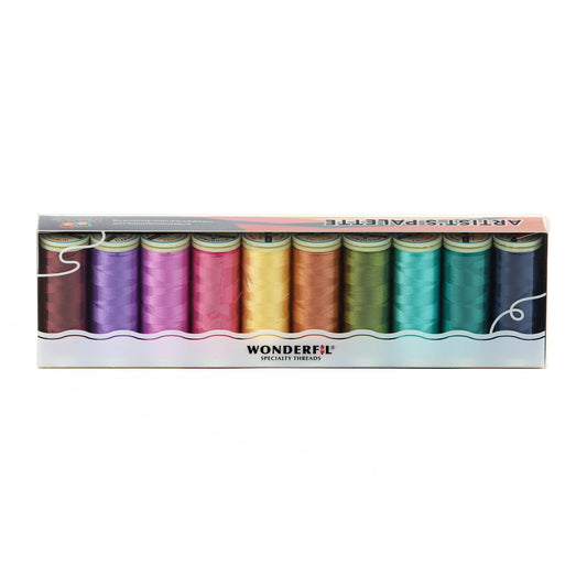 DS426 - Designer All purpose 40wt Polyester White Thread - WonderFil –  WonderFil Europe