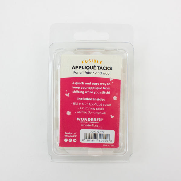 Fusible Applique Tacks WonderFil Europe