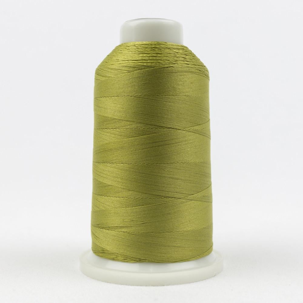 KT611 - Konfetti™ 50wt Egyptian Cotton Brass Green Thread WonderFil