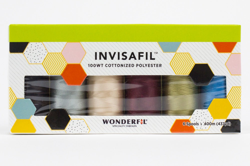 InvisaFil™ Cotton Polyester Thread Set WonderFil