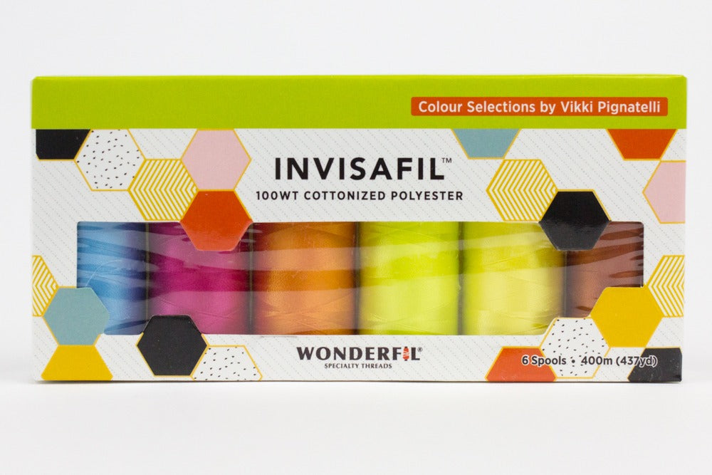 InvisaFil™ Cotton Polyester Thread Set WonderFil