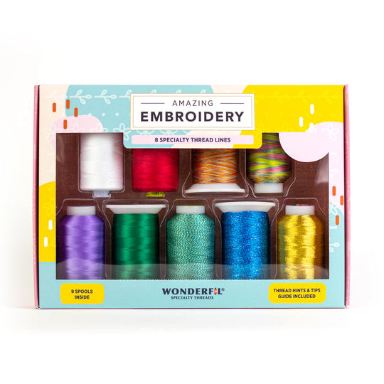 Amazing Embroidery Novelty Pack WonderFil Europe