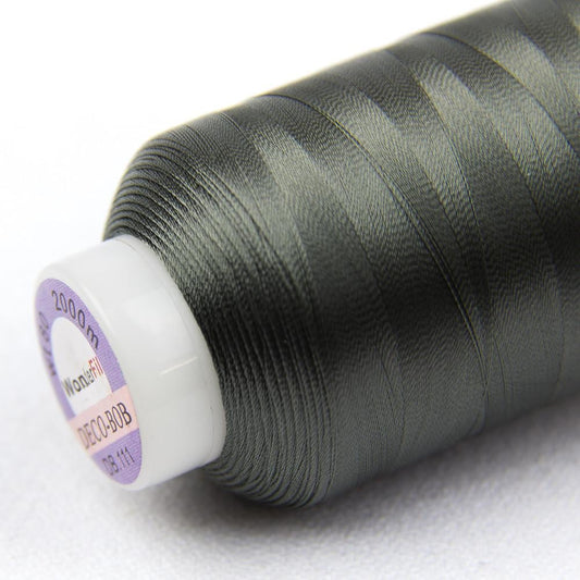 DecoBob Thread - Black - 250m Spool - DBS-101