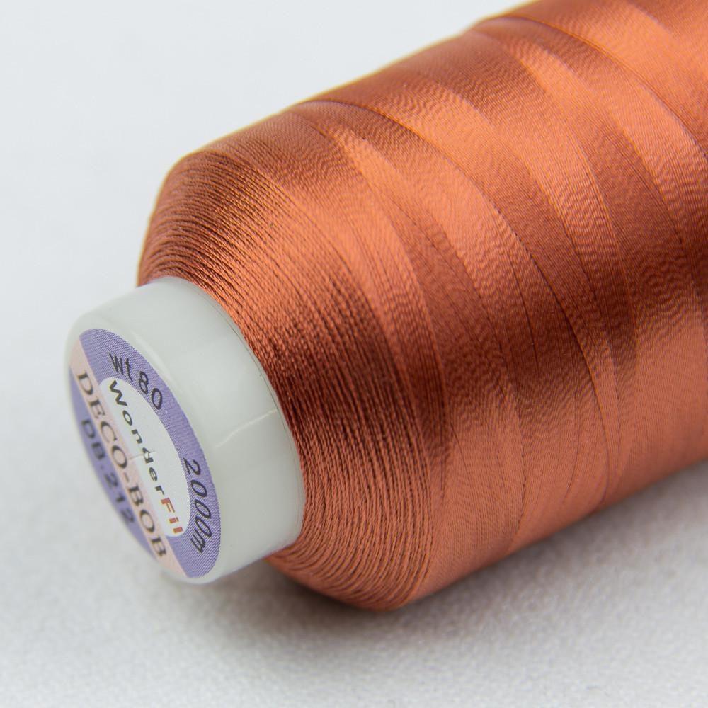 DB212 - DecoBob™ Cottonized Polyester Terracotta Thread WonderFil