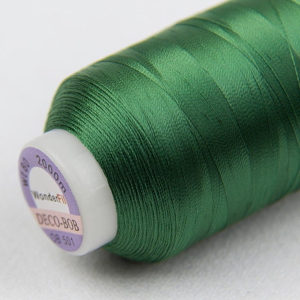 DB501 - DecoBob™ Cottonized Polyester Evergreen Thread WonderFil