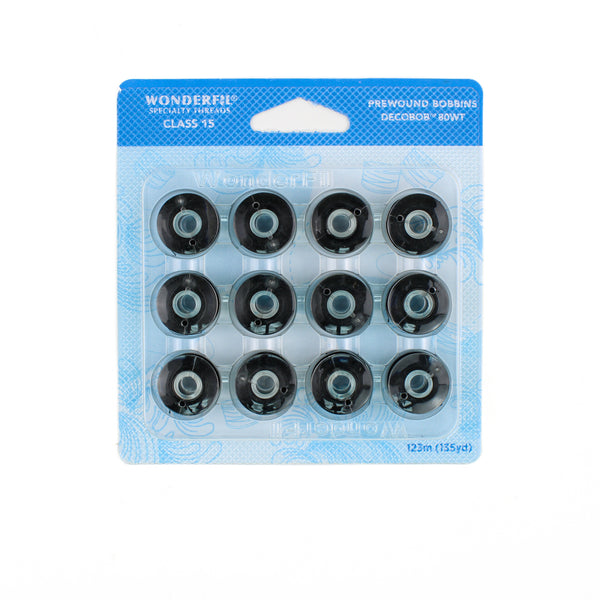 DBP101 - DecoBob™ Prewound Bobbins Size M/L/Class 15 WonderFil