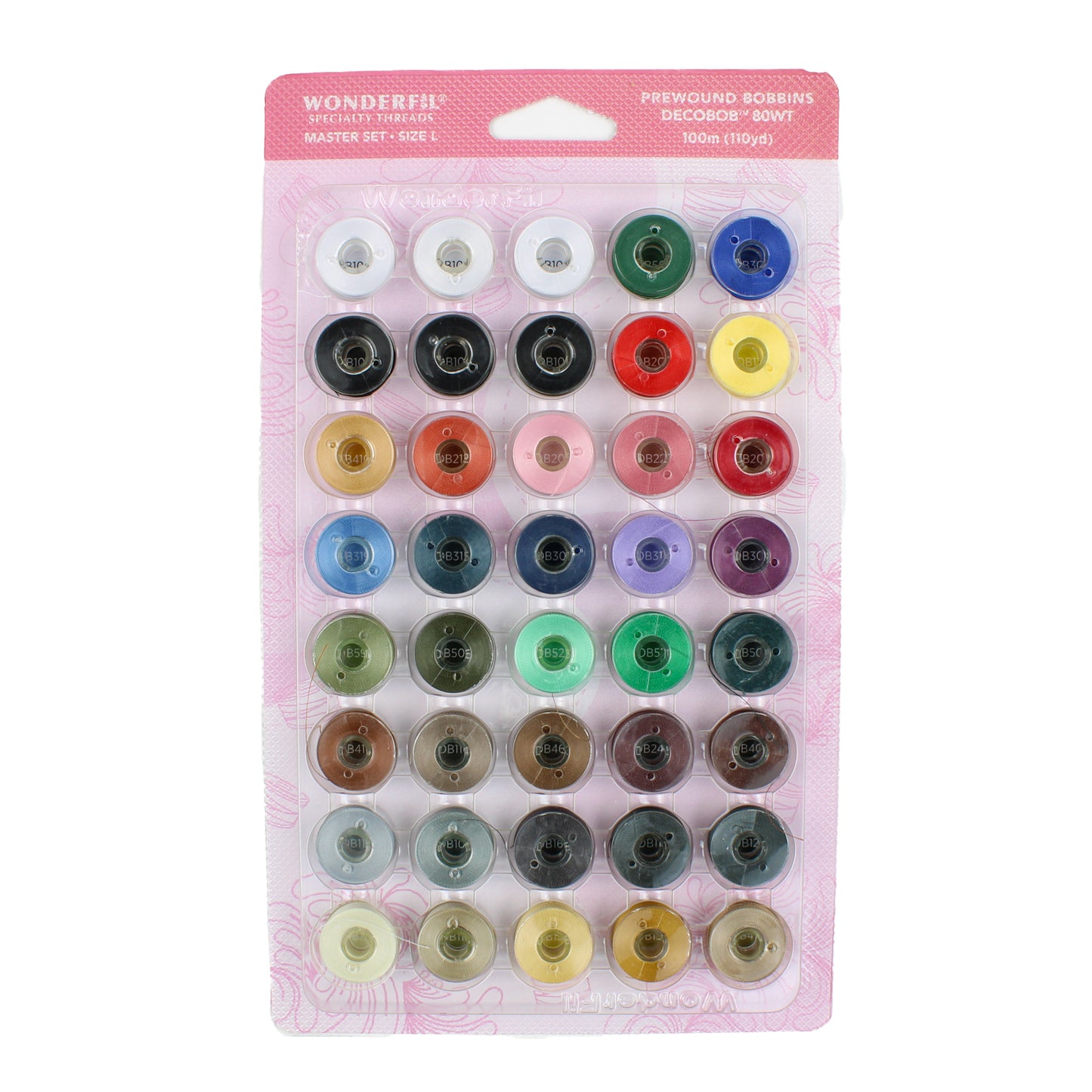 DecoBob™ Prewound Bobbins Master Set - Size L/Class 15 WonderFil