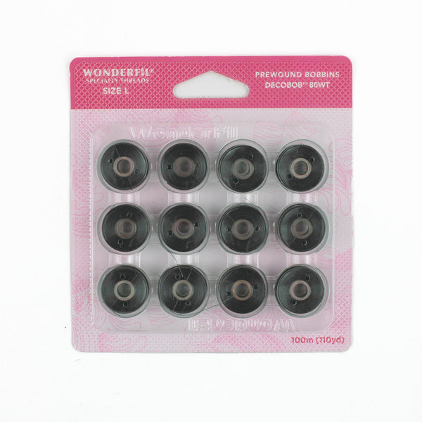 DBP168 - DecoBob™ Prewound Bobbins Size M/L/Class 15 WonderFil