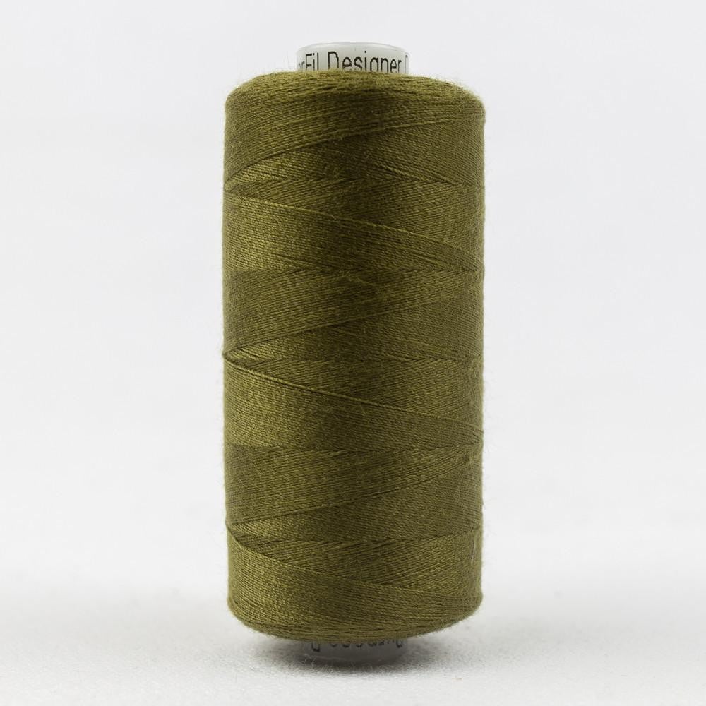 DS104 - Designer™ All purpose 40wt Polyester Olive Thread WonderFil