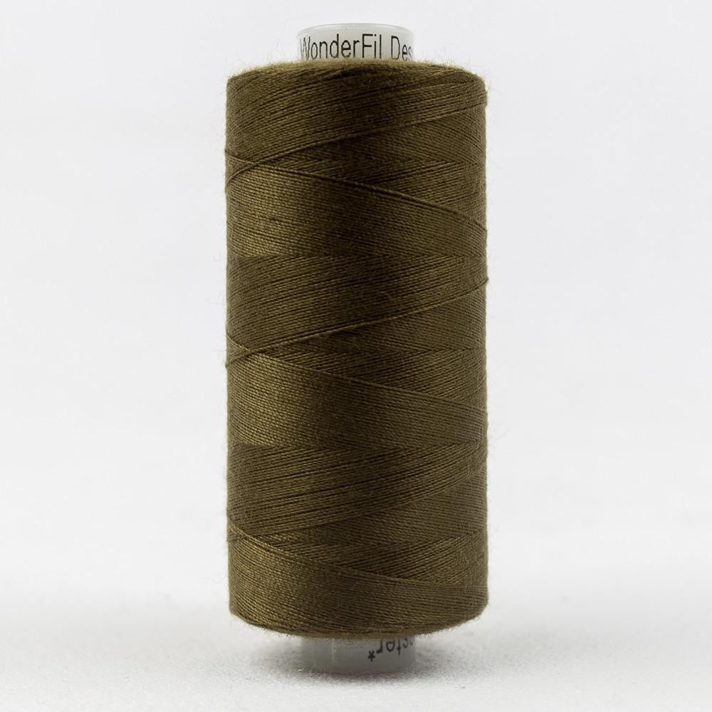 DS105 - Designer™ All purpose 40wt Polyester Bronze Olive Thread WonderFil