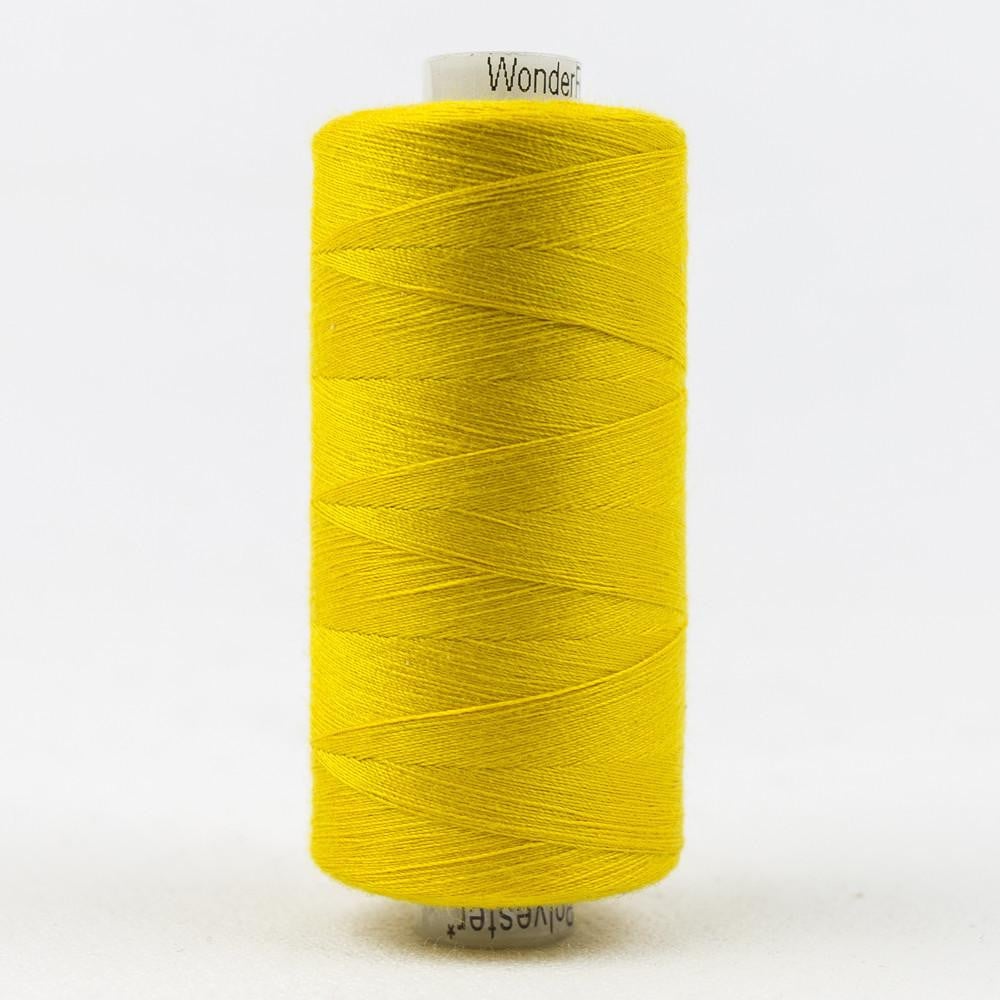 DS162 - Designer™ All purpose 40wt Polyester School Bus Yellow Thread WonderFil