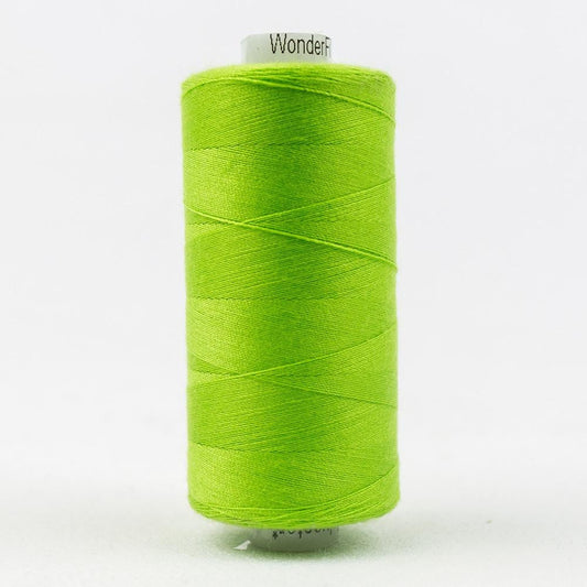 DS195 - Designer™ All purpose 40wt Polyester Chartreuse Thread WonderFil
