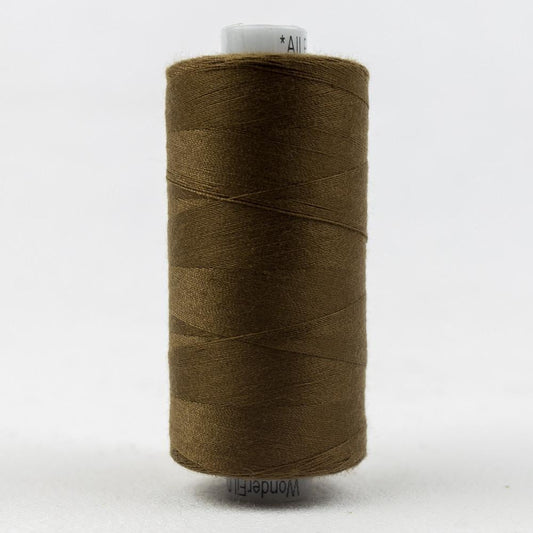 DS223 - Designer™ All purpose 40wt Polyester Raw Umber Thread WonderFil