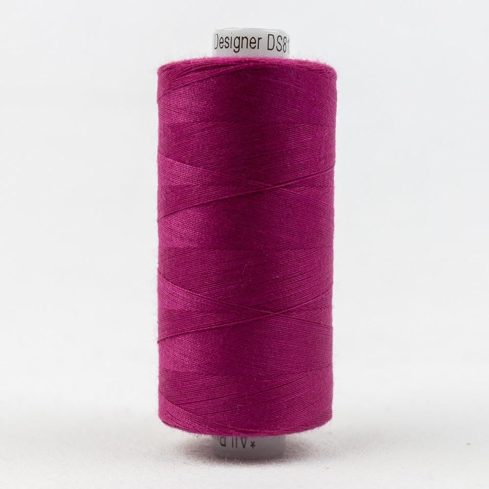 DS813 - Designer™ All purpose 40wt Polyester Violet Red Thread WonderFil