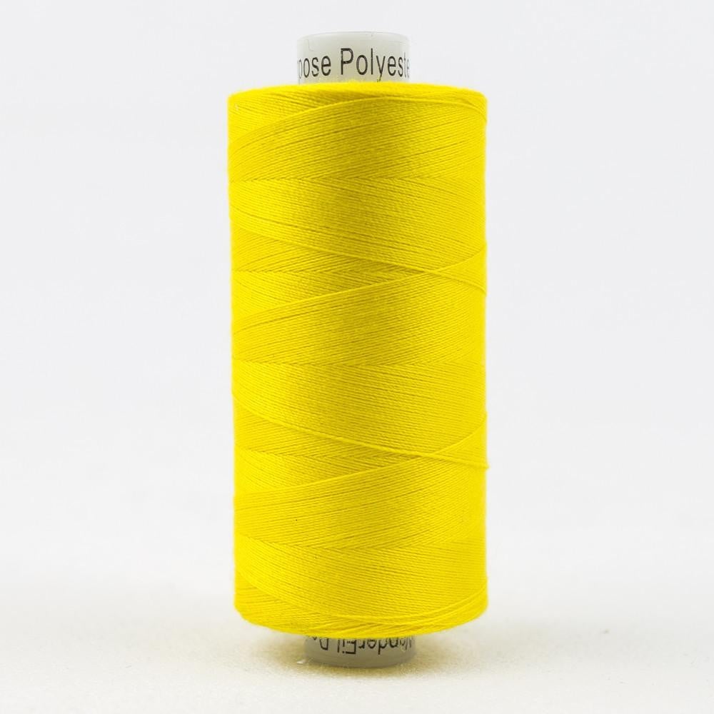 DS823 -Designer™ All purpose 40wt Polyester Designer Yellow Thread WonderFil