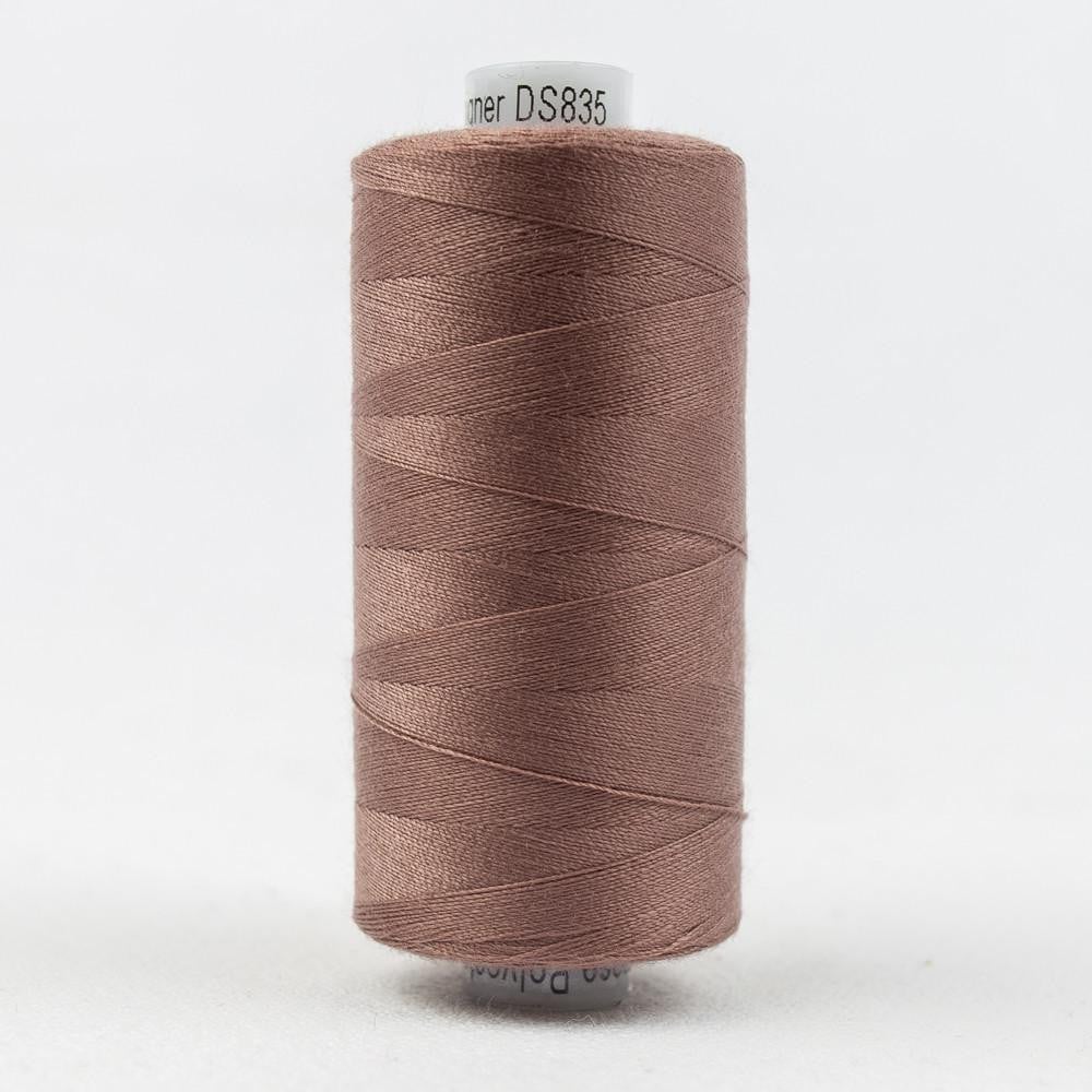 DS835 - Designer™ All purpose 40wt Polyester Pink Marble Thread WonderFil