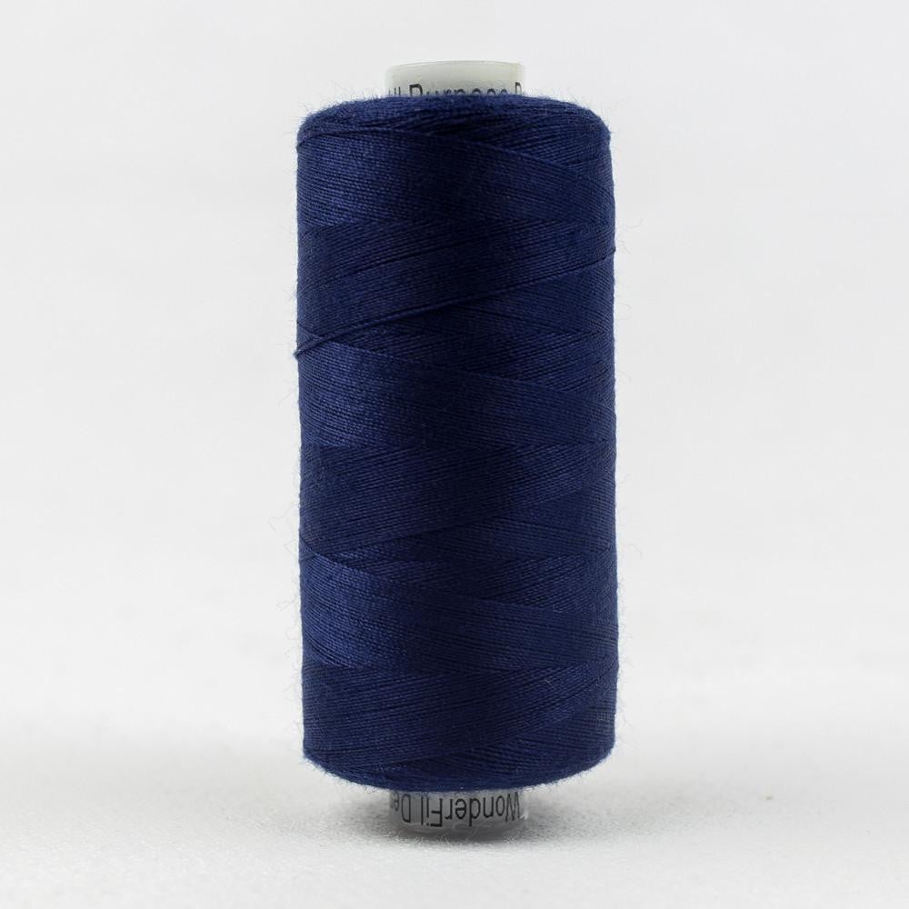 DS879 - Designer™ All purpose 40wt Polyester Midnight Blue Thread WonderFil