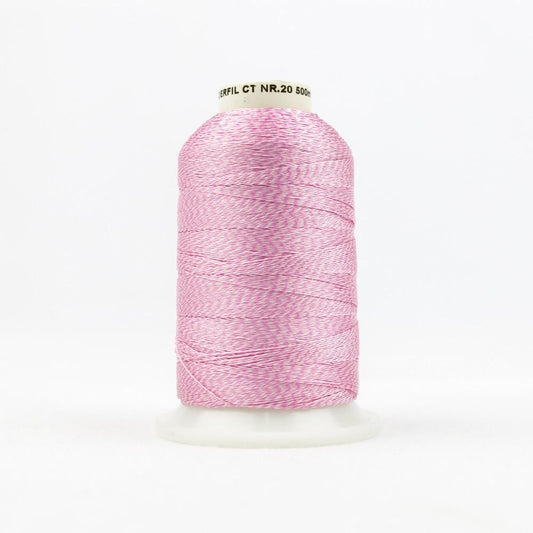 DT02 - D-Twist™ 20wt Rayon Pink Thread WonderFil